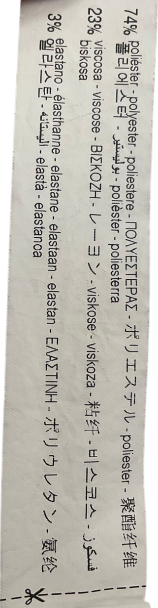 ZARA Blue Oversized Poplin Shirt UK M