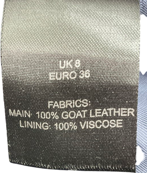 Millie Mackintosh Red Biker Leather Jacket UK 8