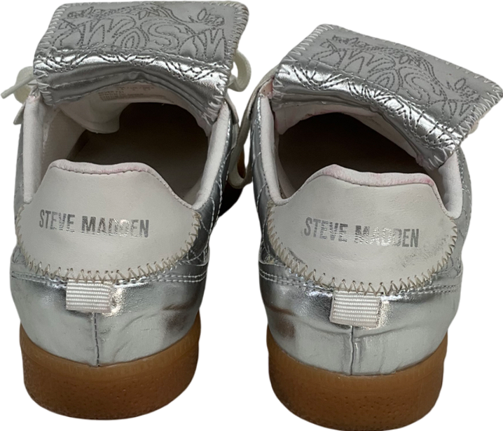 STEVE MADDEN Metallic Eforma Trainer UK 6 EU 39 👠