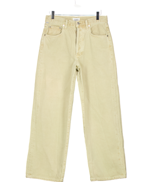 Citizens of Humanity Beige Natural Pina Low Rise Baggy Crop W24