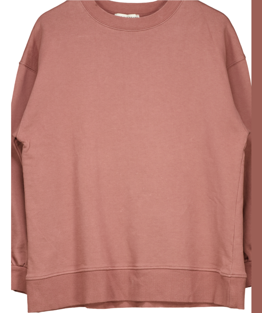 WAT. THE BRAND Brown Relaxed Oversize Fit Sweatshirt UK 8