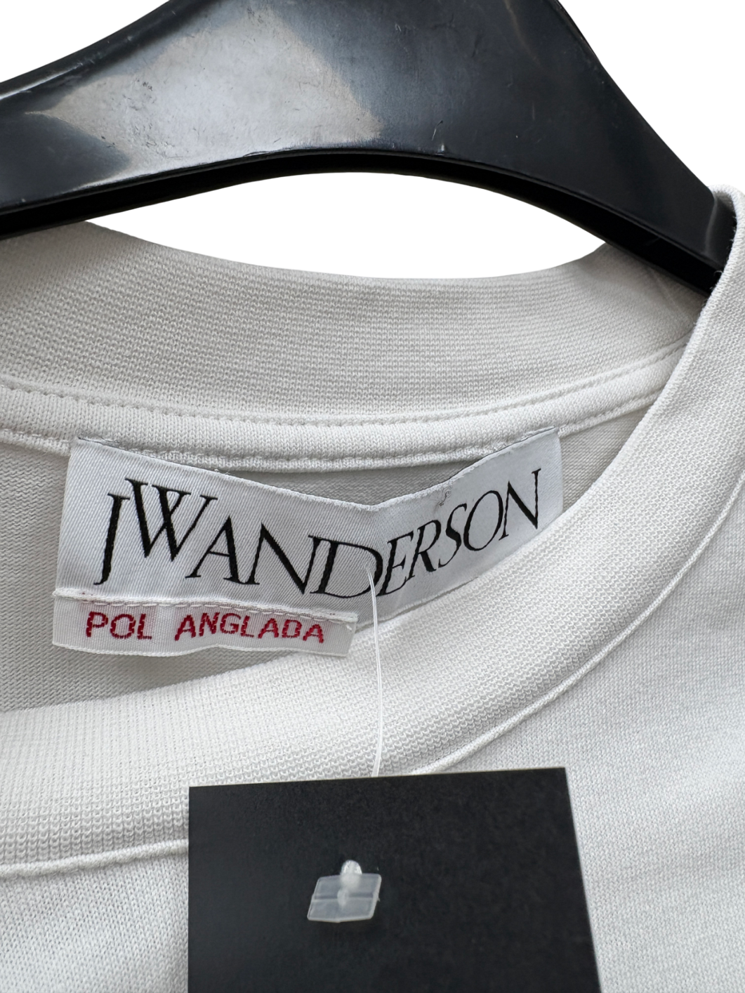 JW Anderson White Printed Face T-shirt UK S