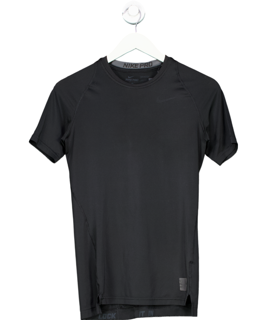 Nike Black Compression T-shirt UK S