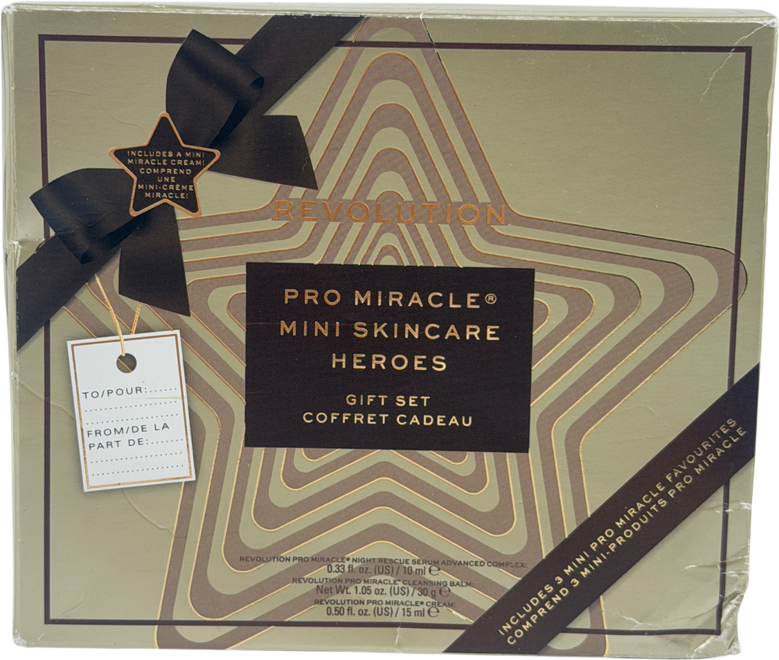 Revolution Pro Miracle Mini Skincare Heroes Gift Set One size