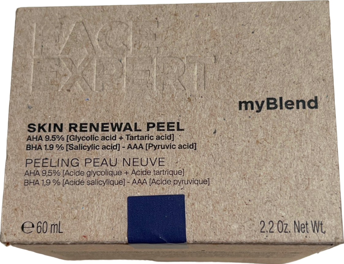 myBlend Face Expert Skin Renewal Peel AHA 9.5% (Glycolic Acid + Tartaric Acid) 60 ml