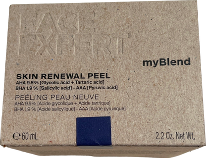 myBlend Face Expert Skin Renewal Peel AHA 9.5% (Glycolic Acid + Tartaric Acid) 60 ml