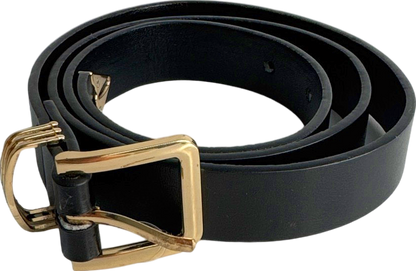 HECHO Black Leather Belt UK S/M