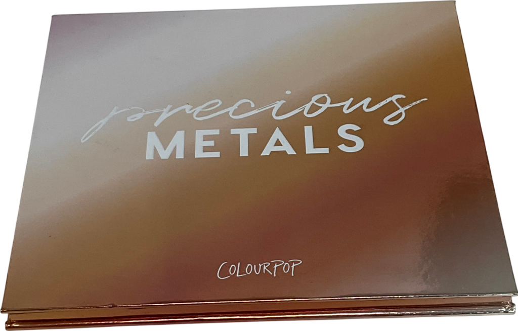 colourpop Precious Metals Sparkly Neutral Palette Precious Metals 33g