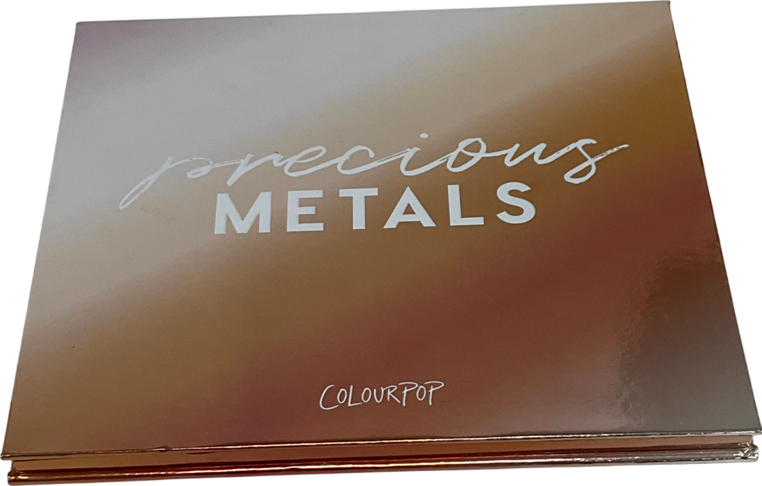 colourpop Precious Metals Sparkly Neutral Palette Precious Metals 33g