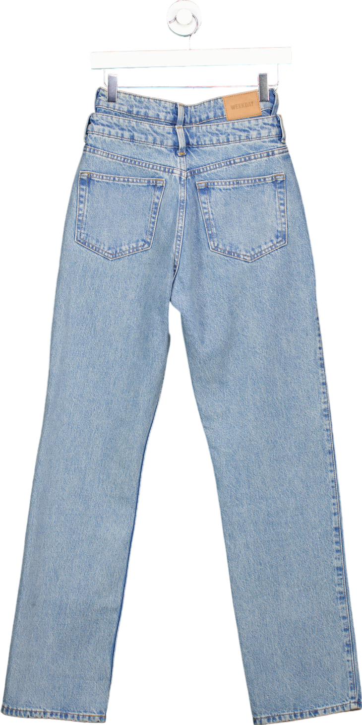 Weekday Blue Dio Jeans UK W26