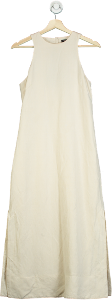 Karen Millen Cream Sleeveless Dress UK 6