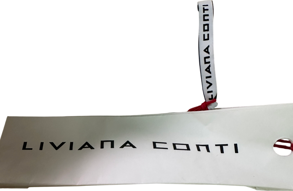 Liviana Conti White Cashmere Blend Sweater UK M