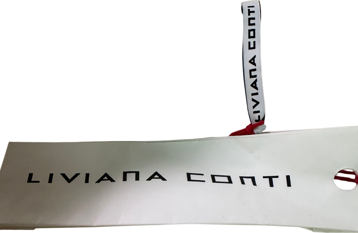 Liviana Conti White Cashmere Blend Sweater UK M