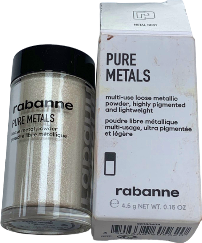 Rabanne Pure Metals Loose Metallic Powder Metal Dust 4.5g