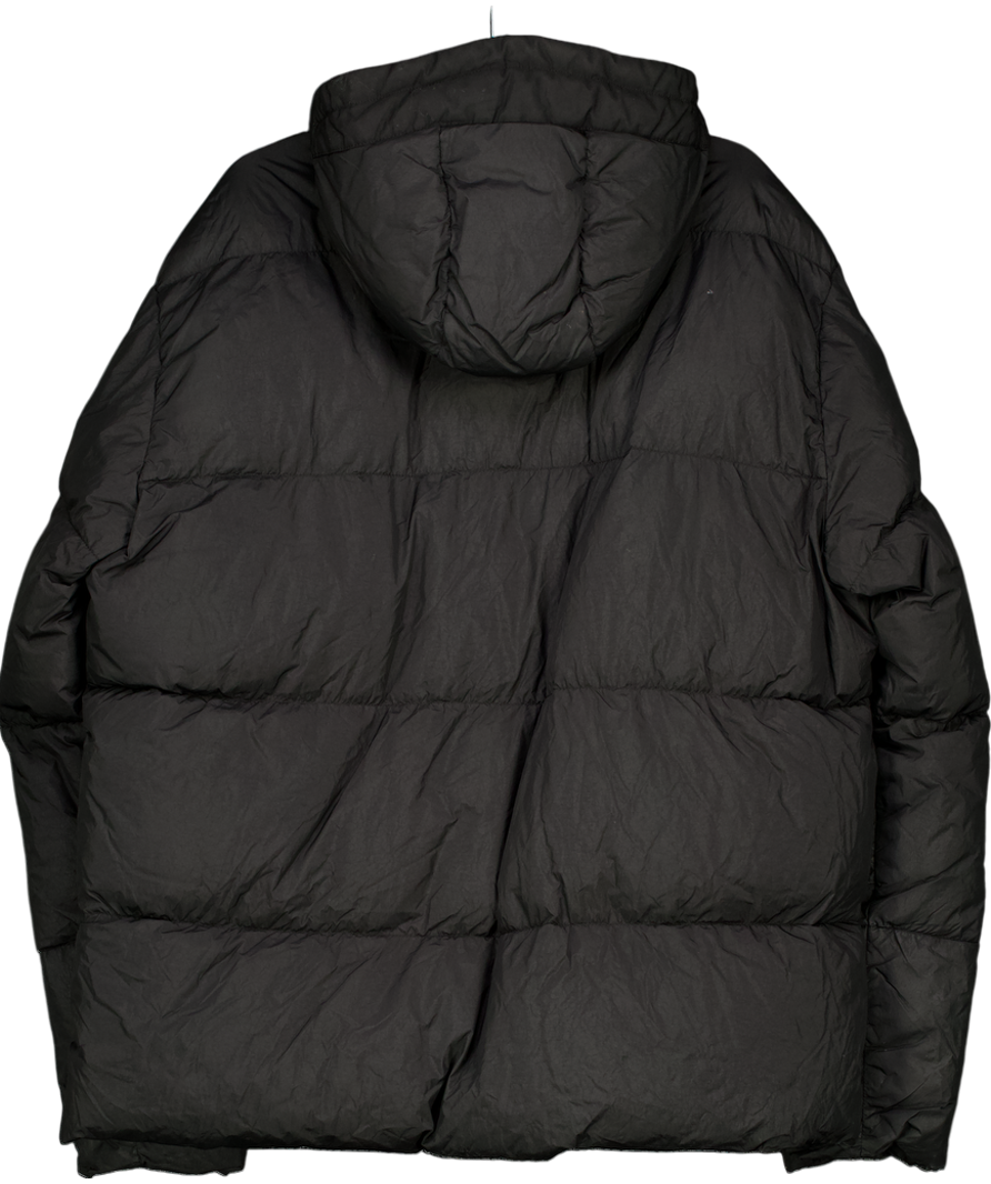 Stone Island Black Hooded Down Jacket UK XXXL