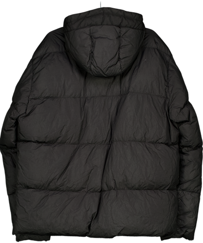 Stone Island Black Hooded Down Jacket UK XXXL