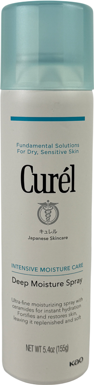 Curel Deep Moisture Spray For Dry, Sensitive Skin 5.4oz