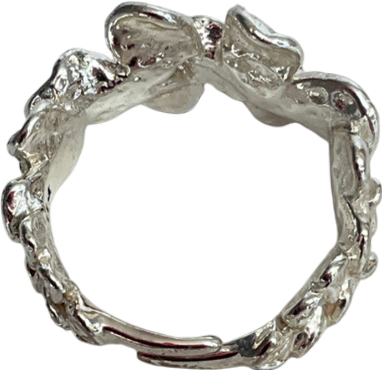 pilgrim Metallic Echo Ring Silver-plated - Size N