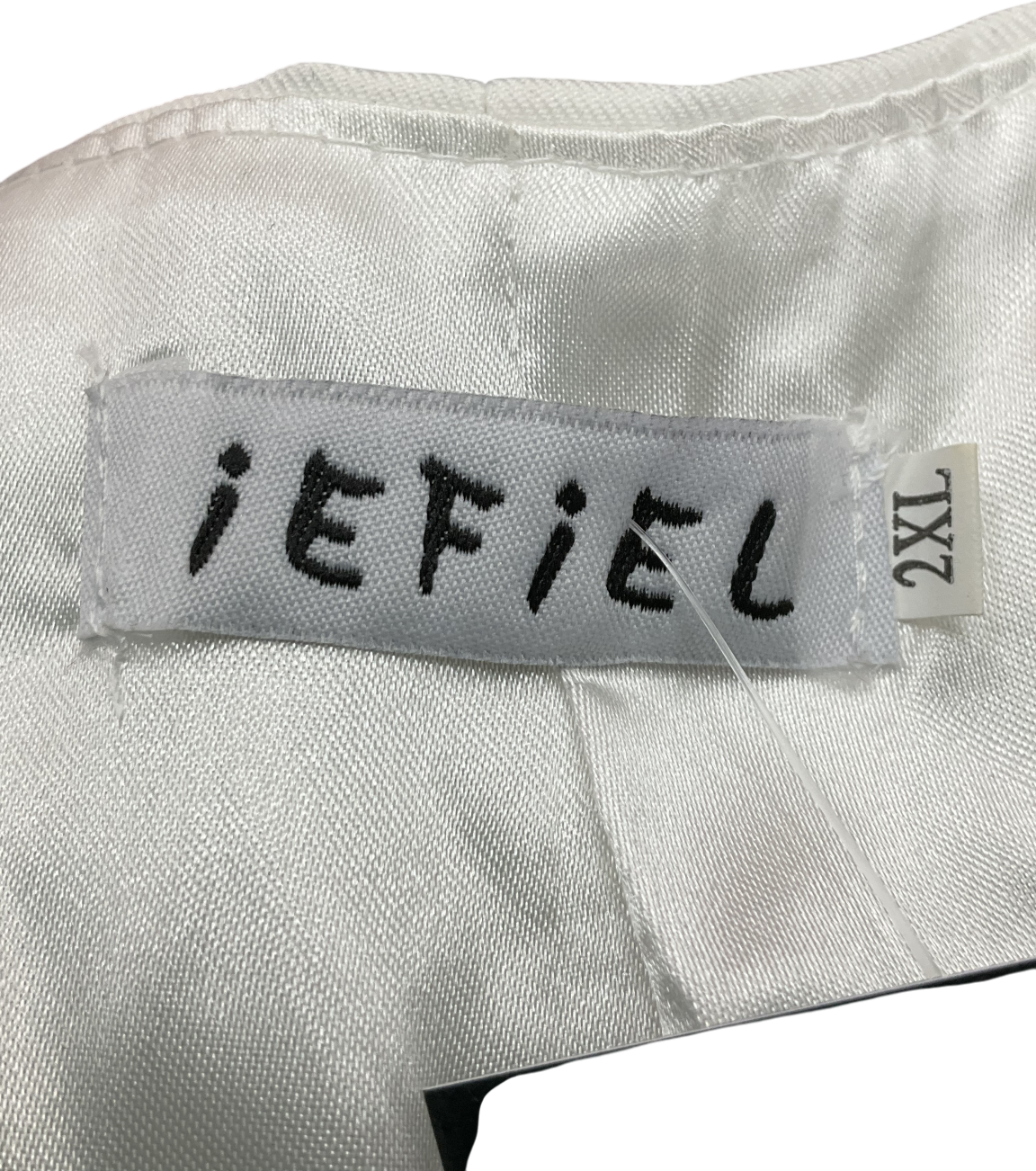 iefiel Metallic Sequin Waistcoat UK XXL