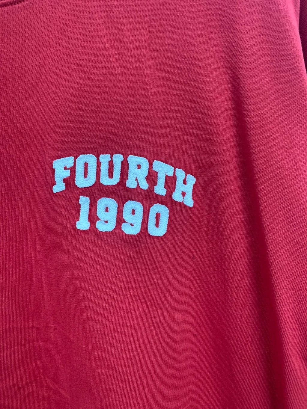 4th + Reckless Red Fourth 1990 T-Shirt UK M