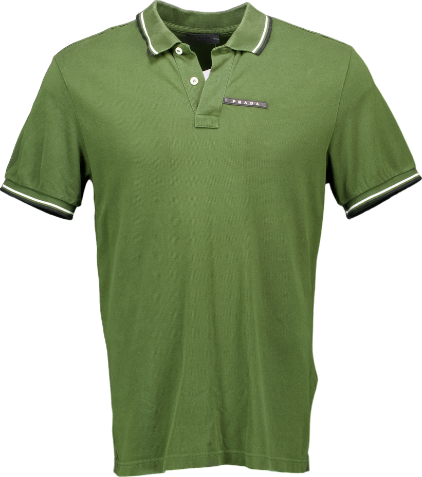 Prada Green Polo Shirt UK XL