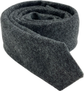 Carven Grey Flex Wool Tie One Size