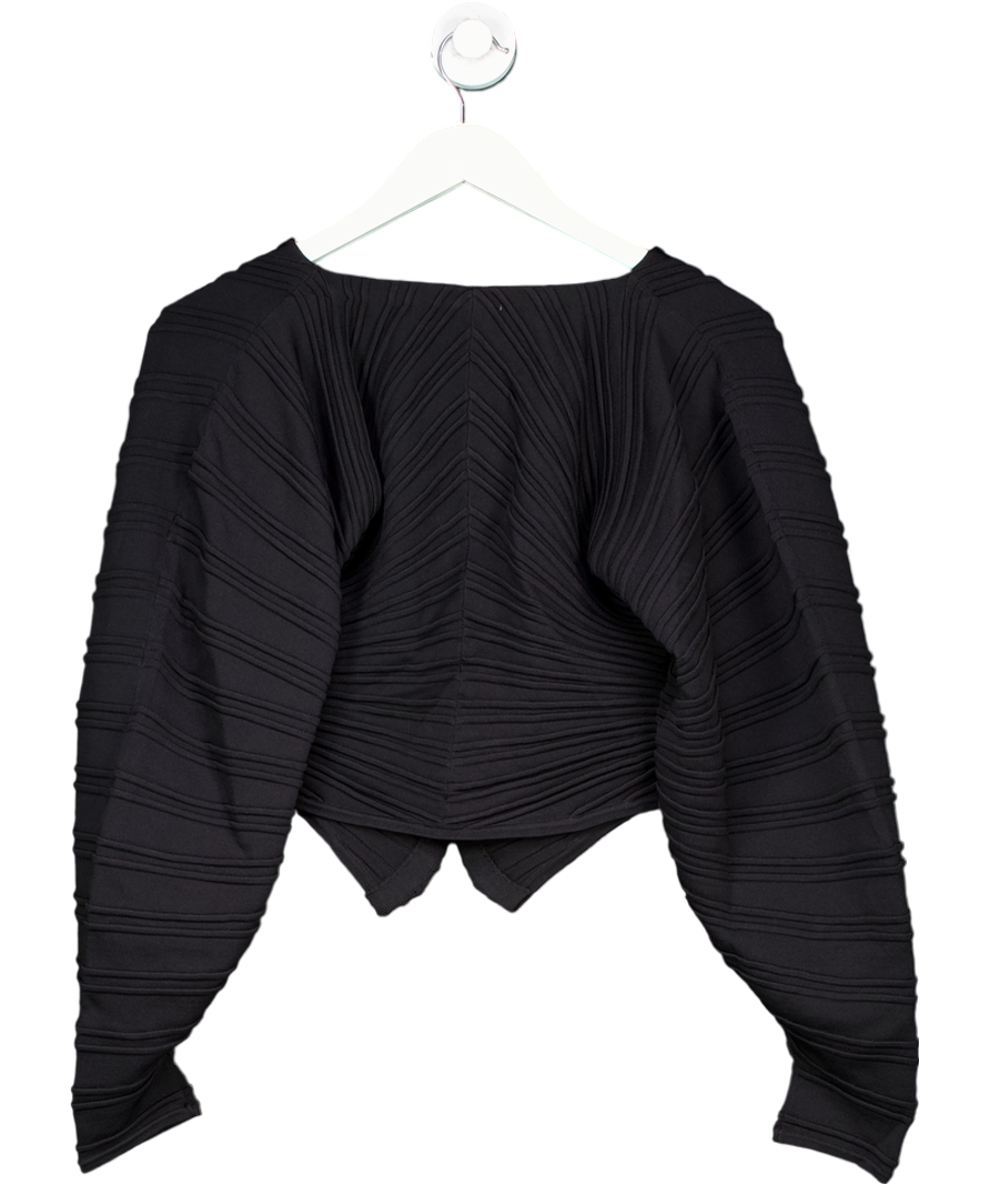 Cult Gaia Black Blair Cardigan UK S