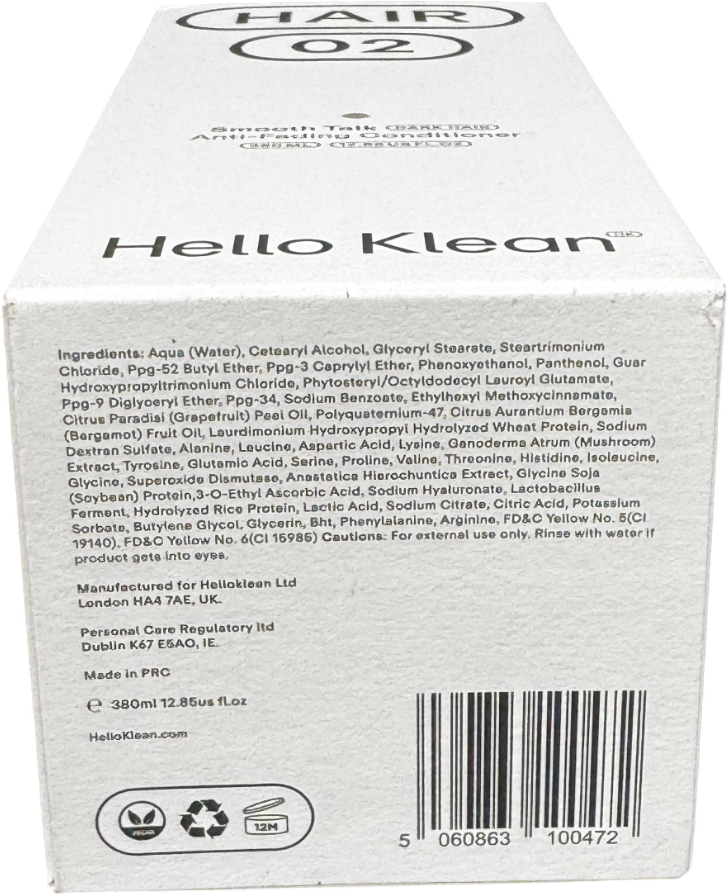 hello klean Smooth Talk Anti-fading Dark Hair Conditioner 380ml 380ml