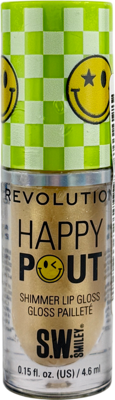 Revolution S.w.smiley Happy Pout Lip Gloss Sunbeam 4.6ml