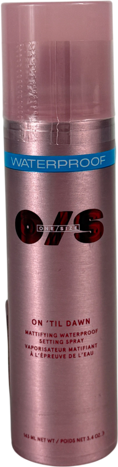 one/size On 'til Dawn Mattifying Waterproof Setting Spray 143ml