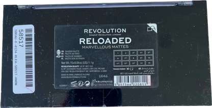 Revolution Reloaded Marvellous Mattes Eyeshadow Palette