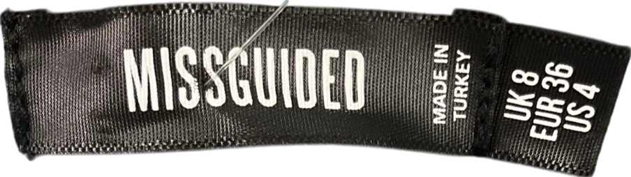 Missguided Blue Washed Ripped Jeans UK 8