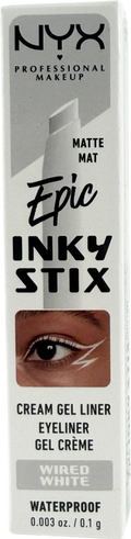 NYX Epic Inky Stix Waterproof Cream Gel Eyeliner Wired White 0.1g