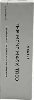 mantle The Mini Mask Trio The Dream Mask + The Green Mask + The Miracle Mask 3x15ml