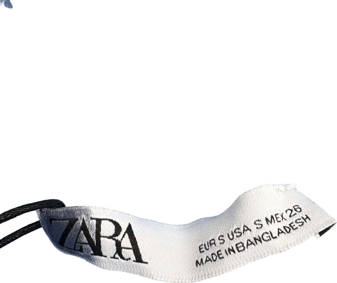 ZARA Cream Longline Knit Cardigan UK L