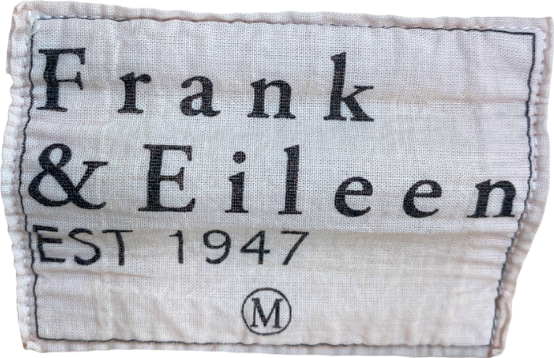 Frank & Eileen Pink Fleece Sweatshirt UK Medium