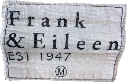 Frank & Eileen Pink Fleece Sweatshirt UK Medium