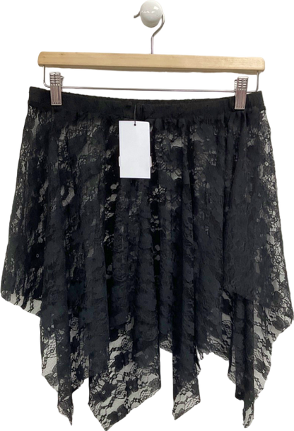 Rendal Black Lace Skirt One Size