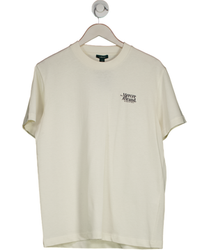 Off White The Mercer Brand Heavy Logo Tee UK S