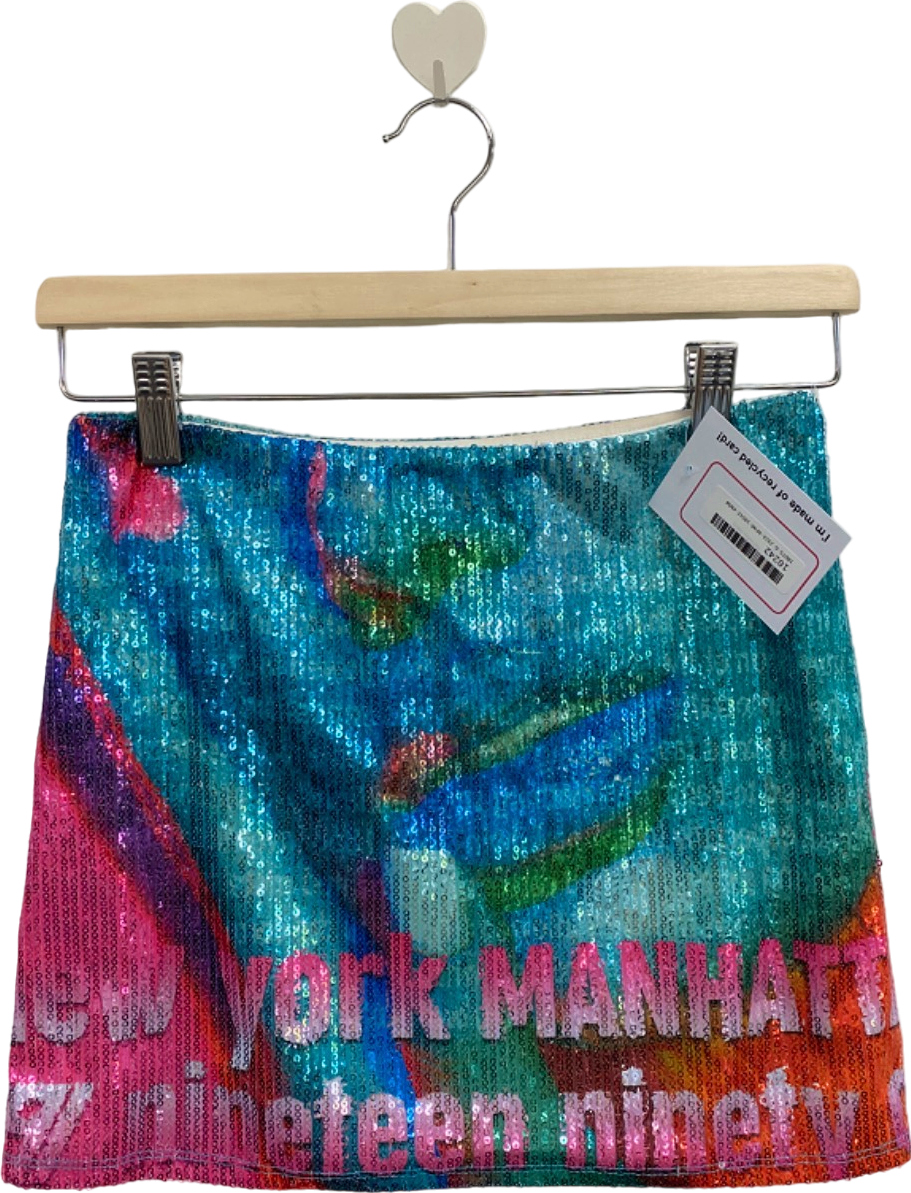 Urban Outfitters Multi-colour Sequin Mini Skirt XS