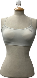 Vanquish fitness Cream Seamless Clay Multiway Low Support Bra UK XS
