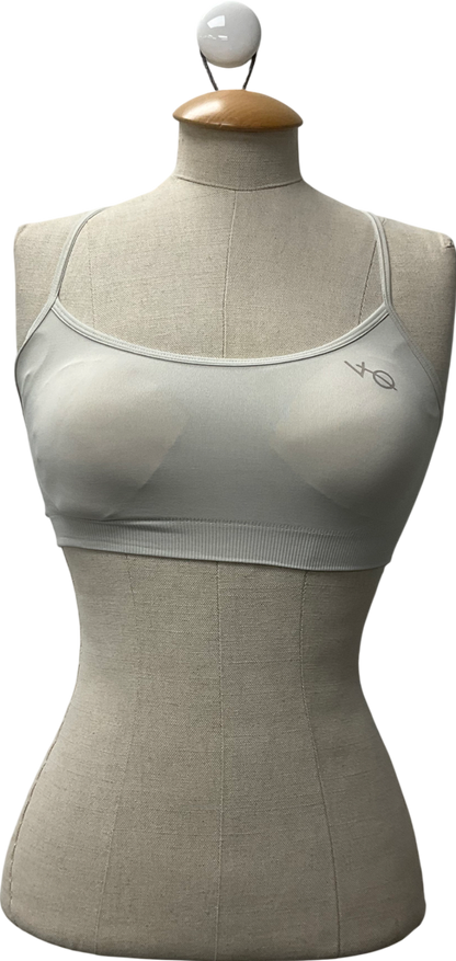 Vanquish fitness Cream Seamless Clay Multiway Low Support Bra UK XS