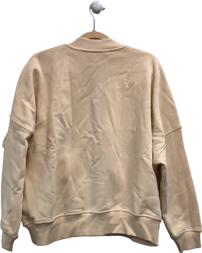 River Island Beige Relaxed Sweatshirt UK S