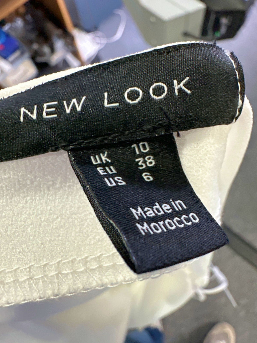 New Look White One-Shoulder Maxi Dress UK 10