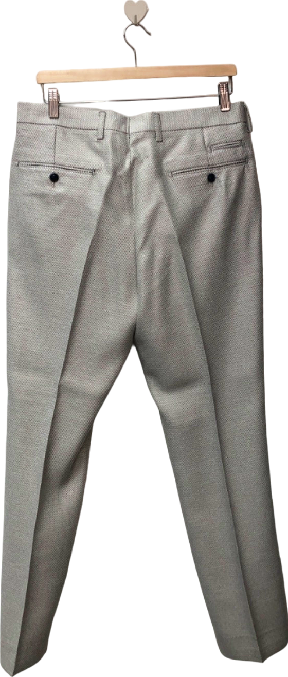 Marc Darcy Grey Ronald Tailored Trousers W 34