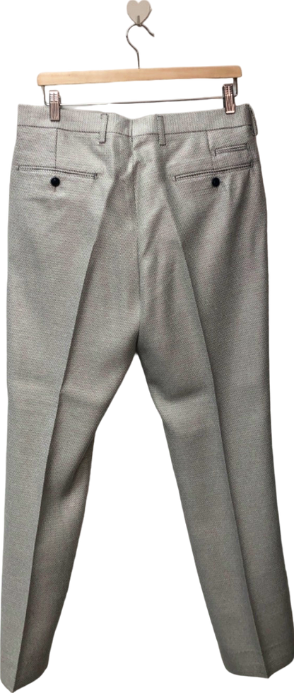 Marc Darcy Grey Ronald Tailored Trousers W 34