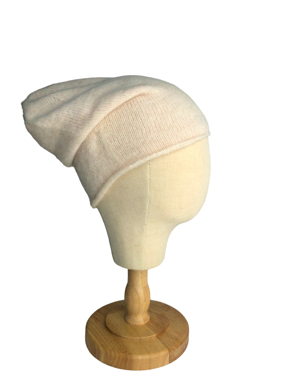 & Other Stories Light Pink Knitted Beanie One Size