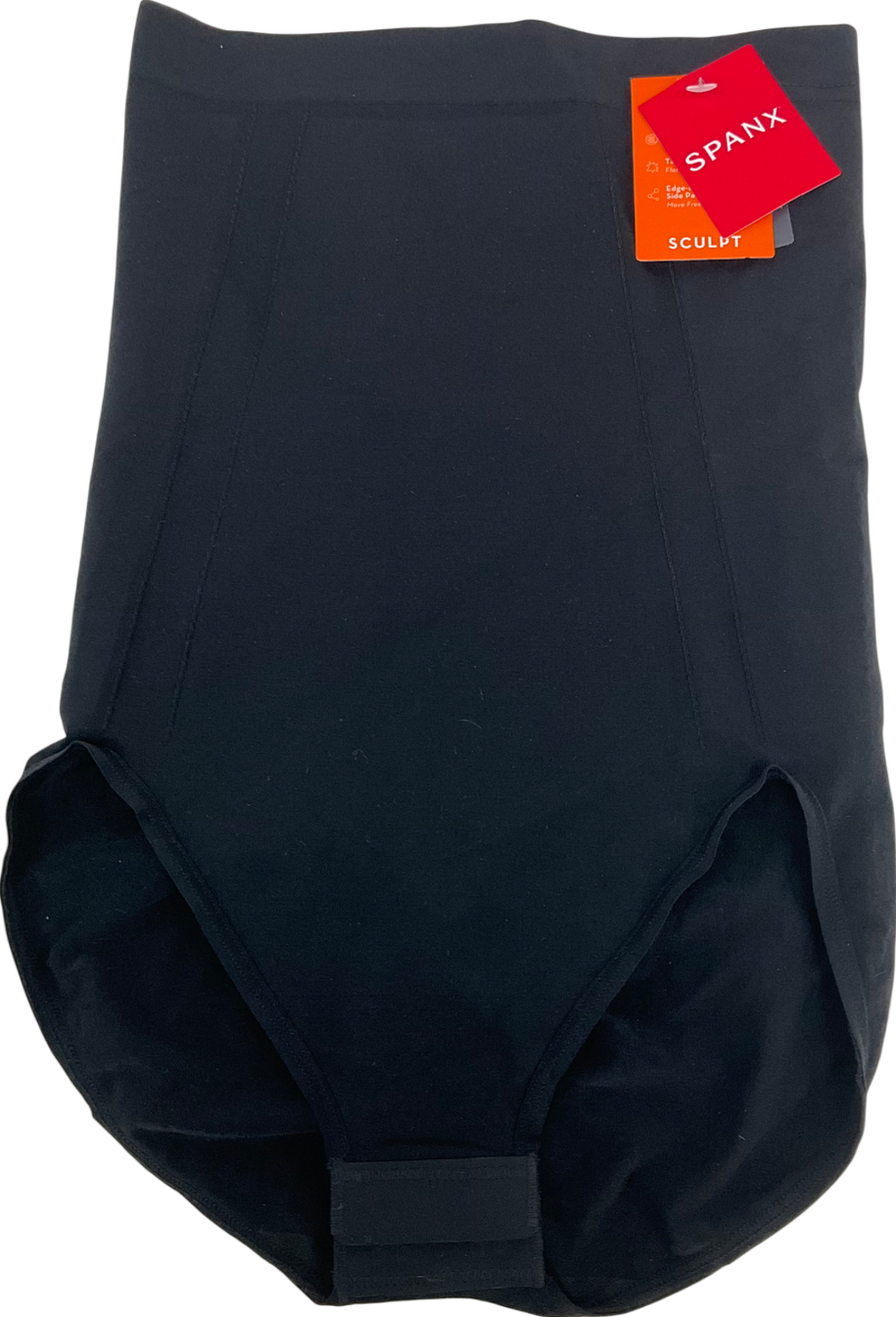 Spanx Black High Waist Sculpting Briefs UK 8