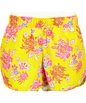 Rhode Resort Yellow floral cotton Keith Short UK L