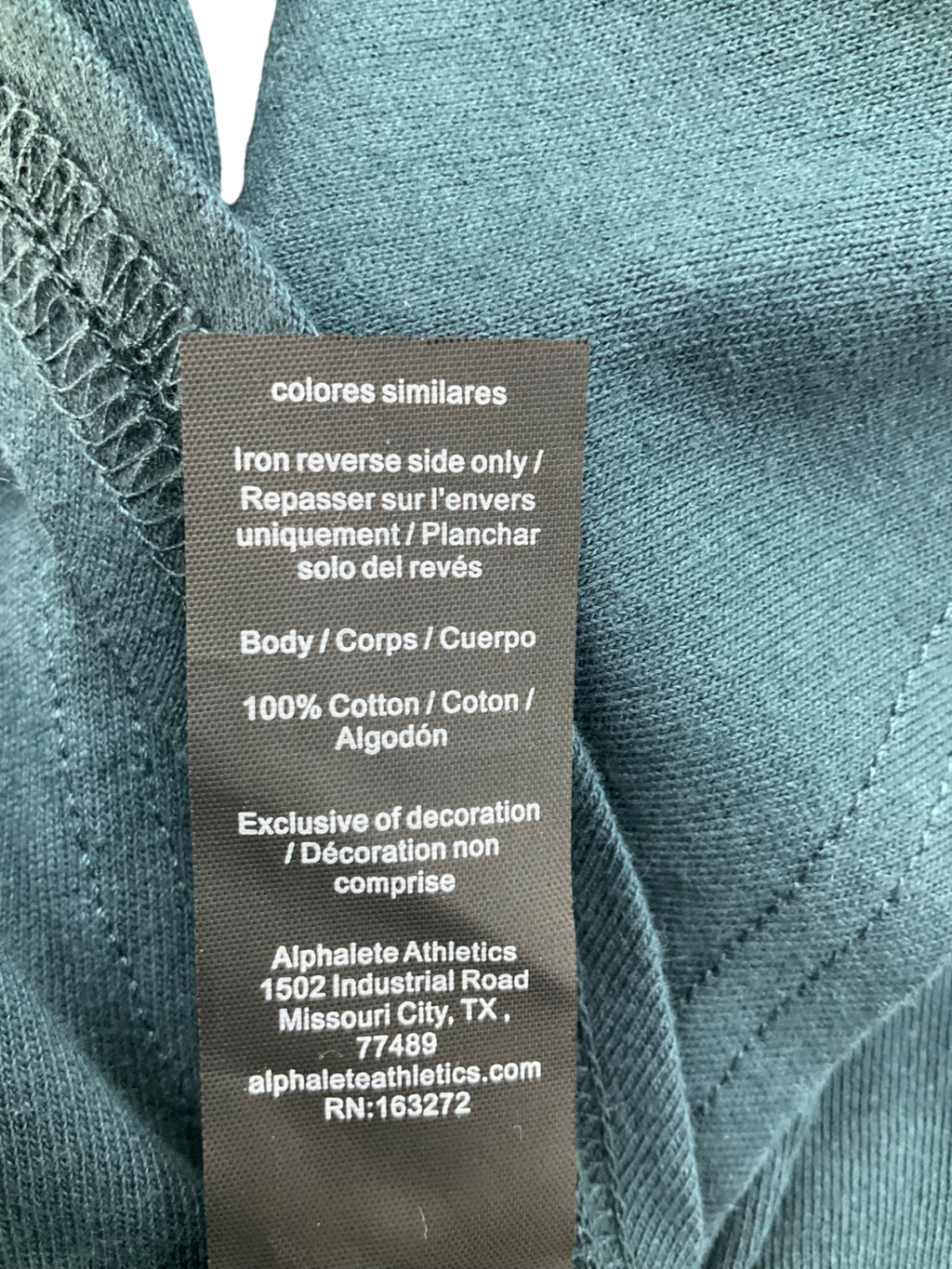 Alphalete Green Logo Stringer Vest UK L